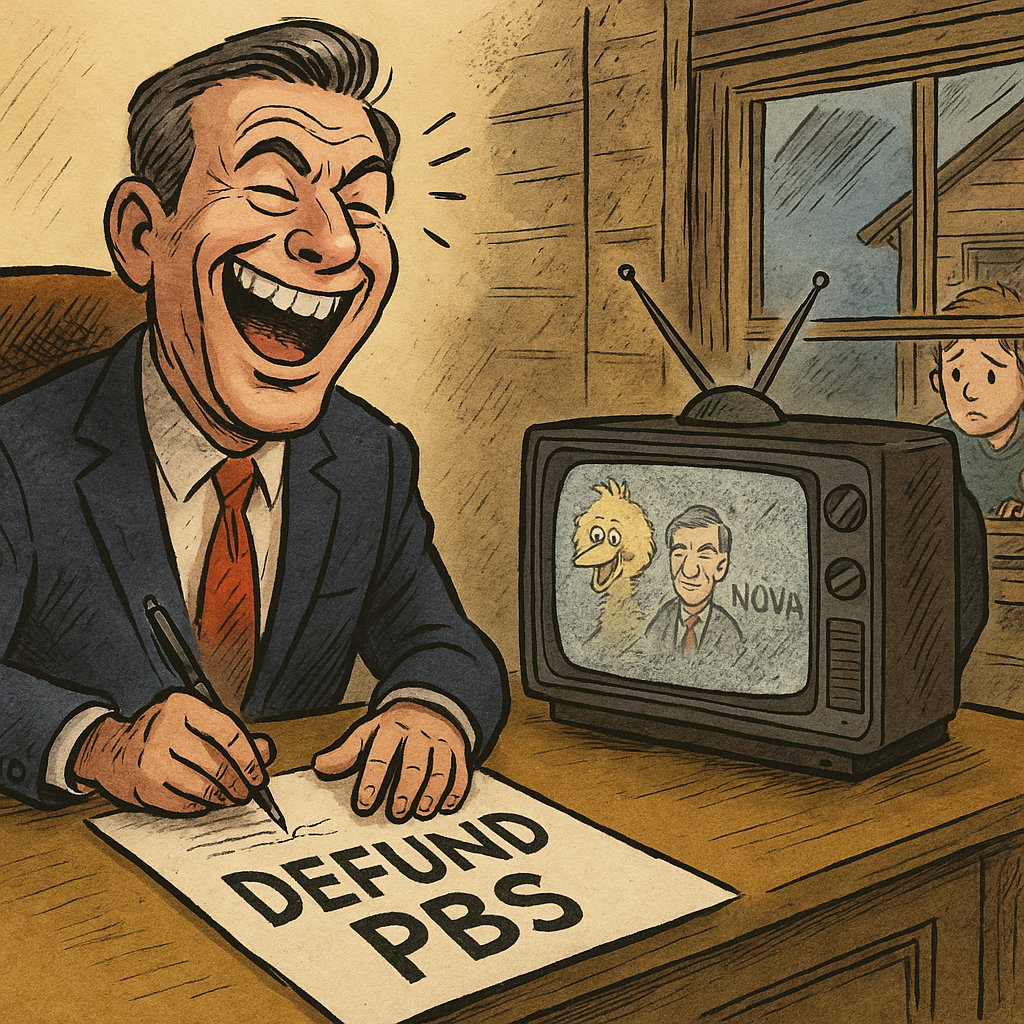 Mark “Awful” Alford Laughs While Voting to Kill PBS—Rural Missouri Pays the Price