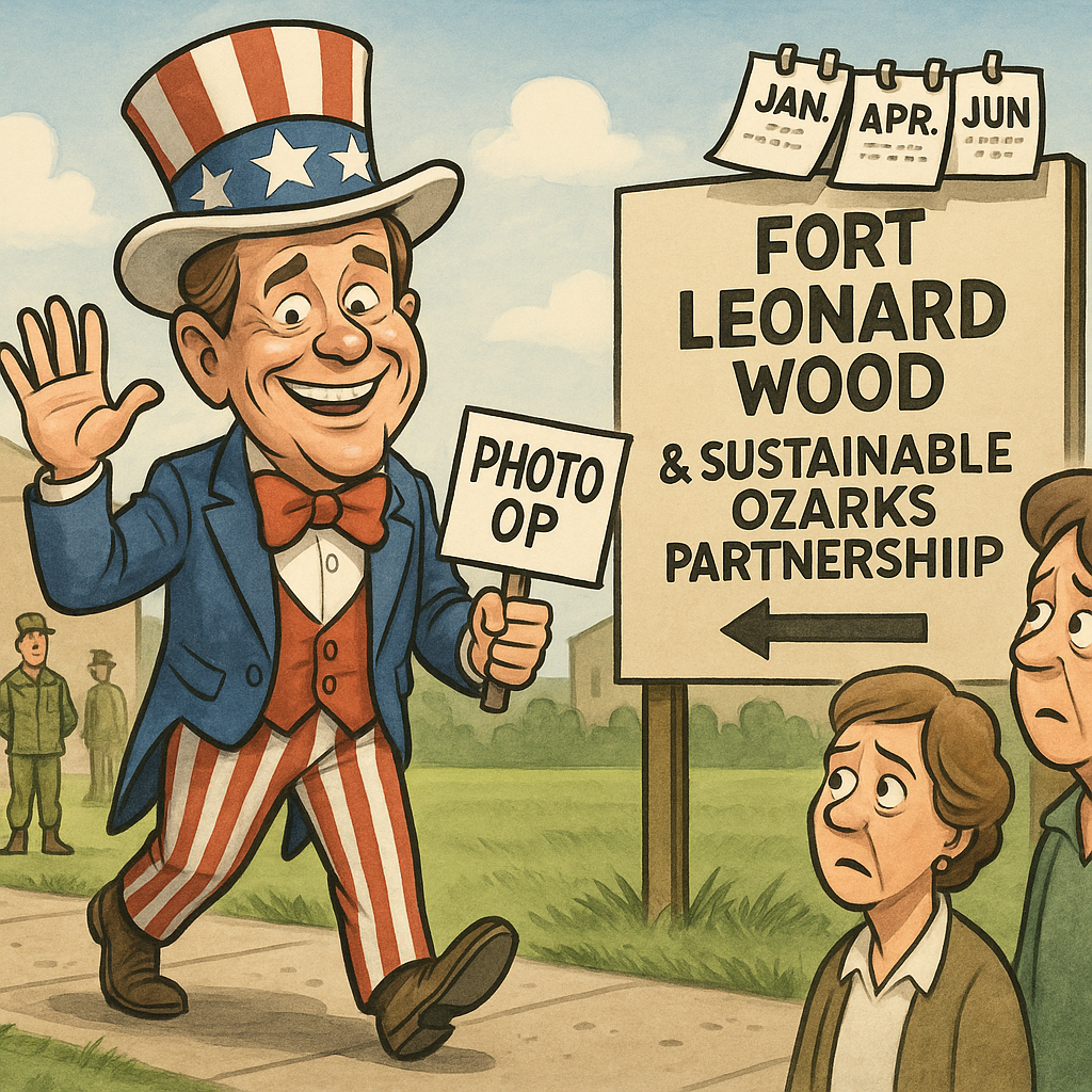Mark “Awful” Alford Shows Up for the Camera, Not for Fort Leonard Wood